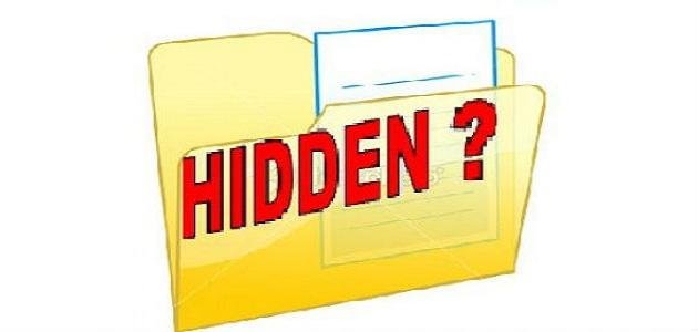 How to show hidden files
