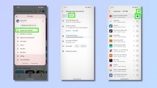 لقطة شاشة توضح كيفية إلغاء تثبيت التطبيقات على هاتف Android - ابحث عن التطبيق في متجر Play