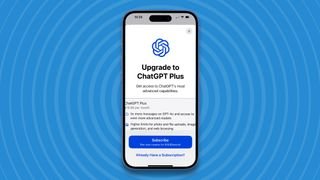 الترقية إلى ChatGPT Plus على iPhone
