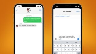 محادثات جماعية على iMessage