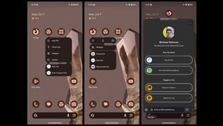 لقطات تعرض فقاعات التطبيق في بيتا Android 15