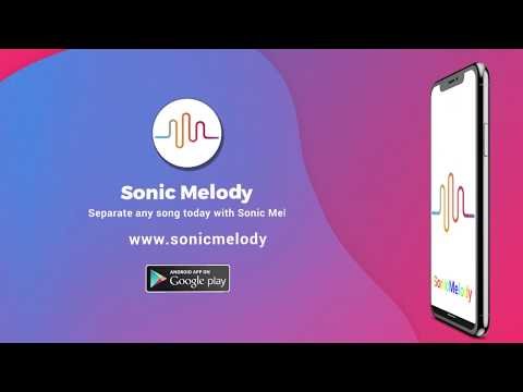 Sonic Melody هو تطبيق مميز لفصل الصوت عن الموسيقى بشكل مجاني.