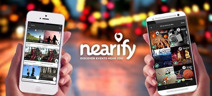Nearify is a dating app that is based on who is around you.