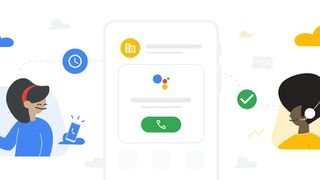 رسم شاشة اتصال Google Pixel