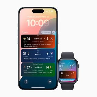 يعرض كل من iPhone وApple Watch النتائج الرياضية المباشرة من خلال ميزة الأنشطة المباشرة
