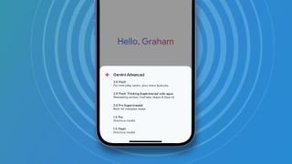 تطبيق Google Gemini على iPhone.