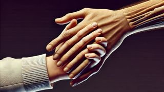 صور تم إنشاؤها من الذكاء الاصطناعي لعقد الأيدي