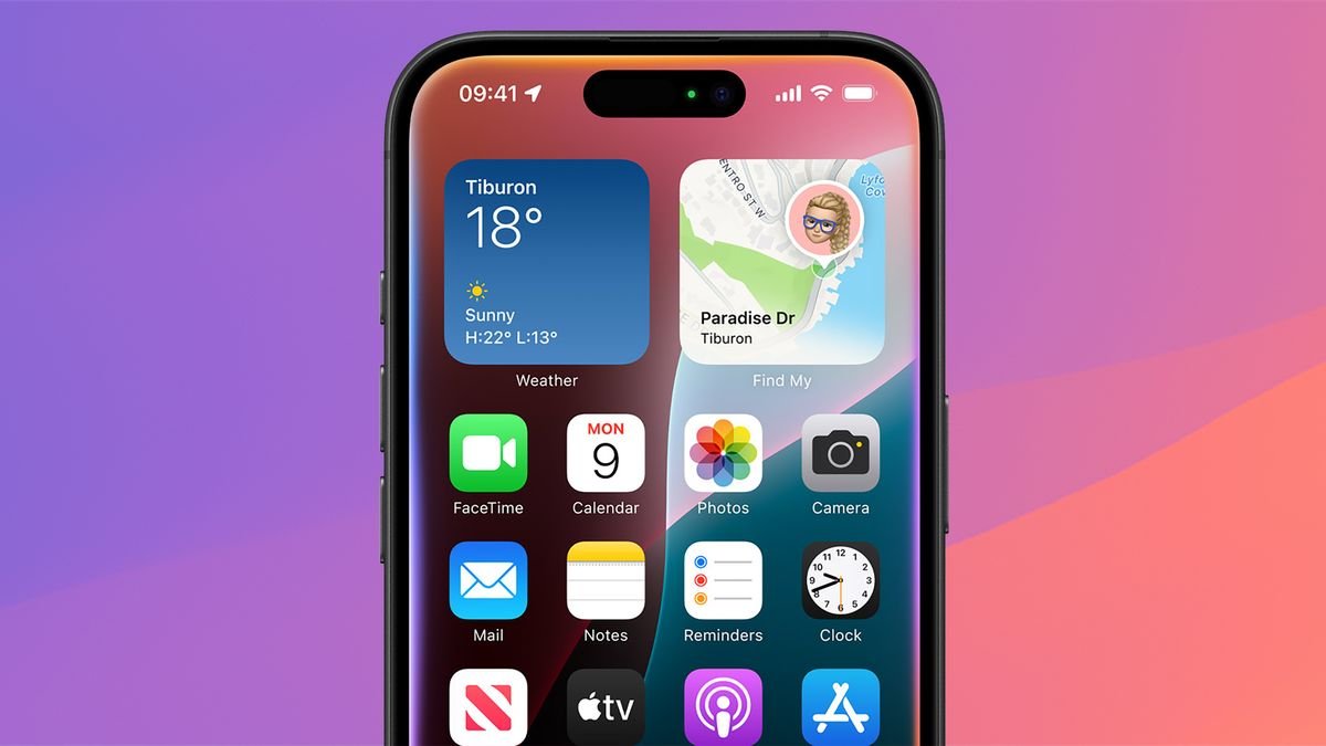 Siri being enabled on an iPhone