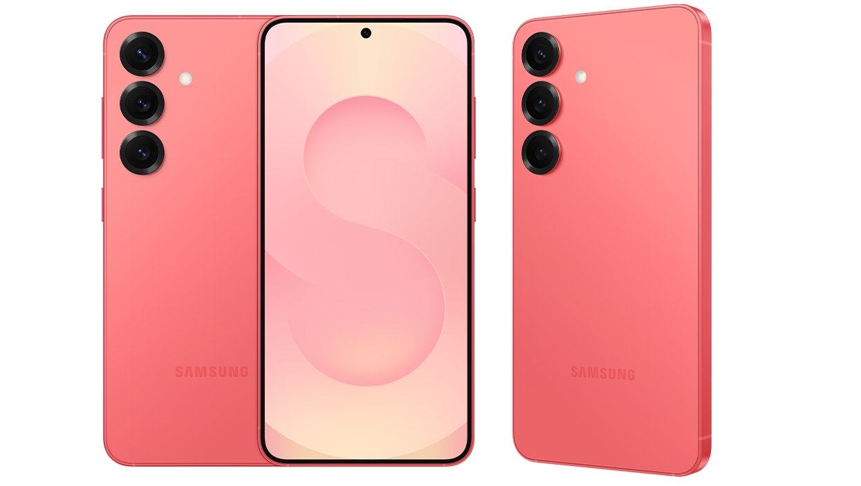 Samsung Galaxy S25 من ثلاث زوايا