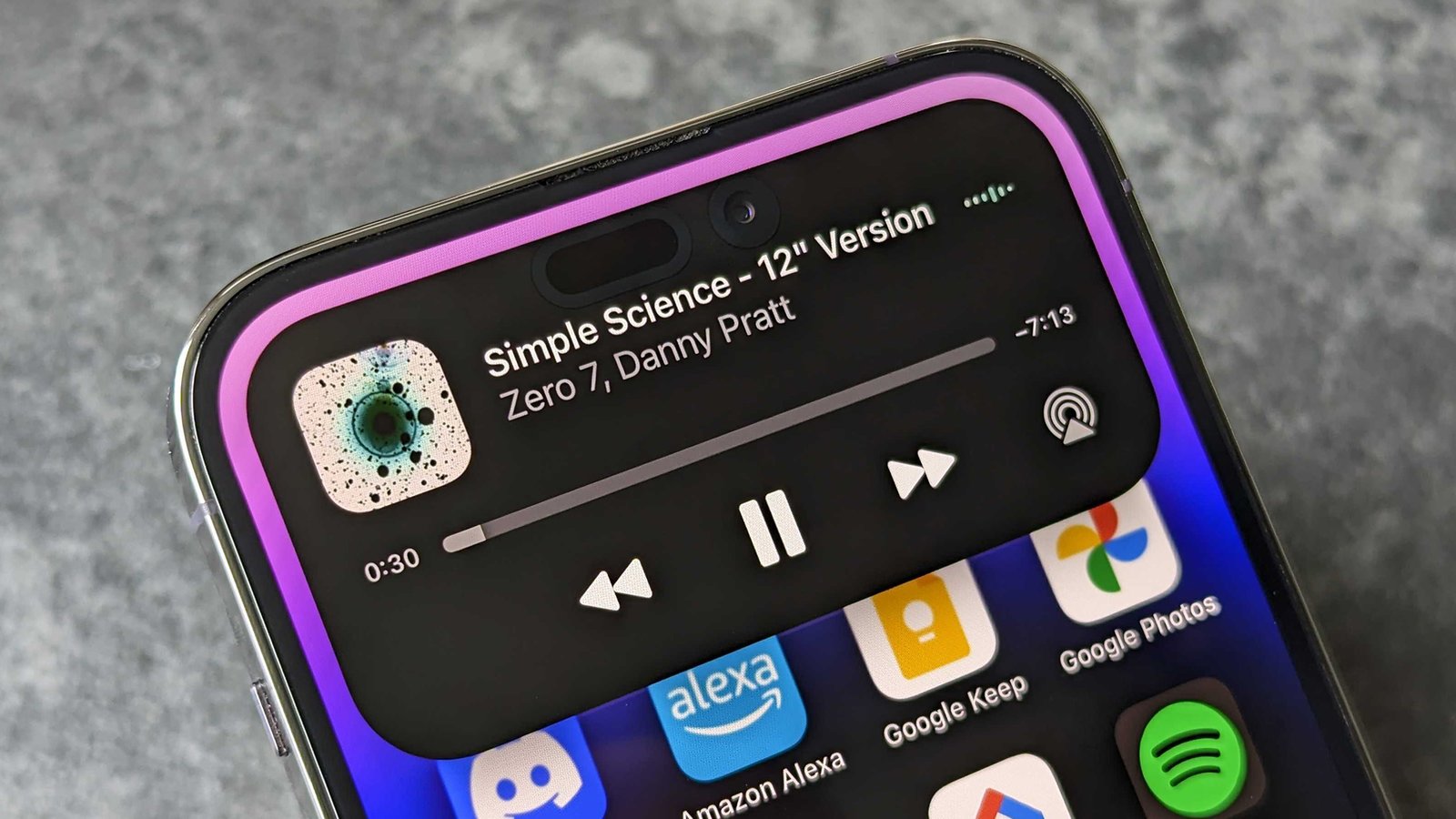 iPhone 14 Pro Max Review Dynamic Island Music Large