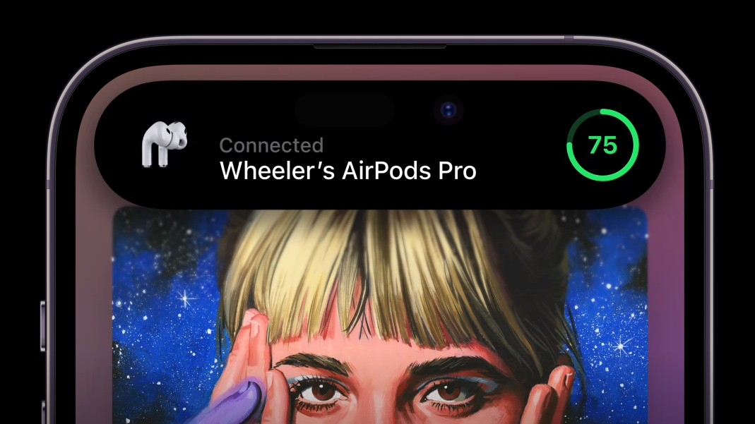 iPhone 14 Pro Dynamic Island Music
