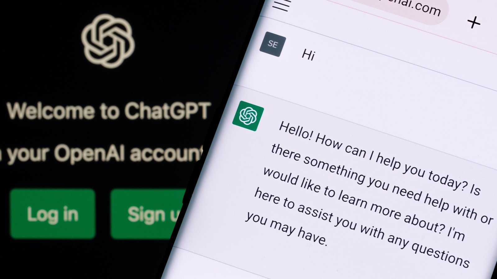 ChatGPT text.