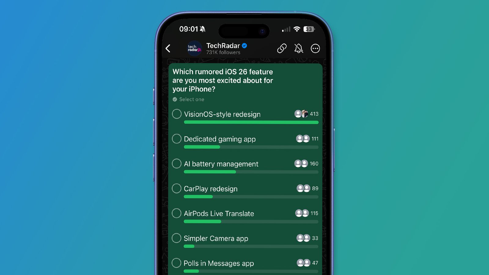 iOS 26 poll