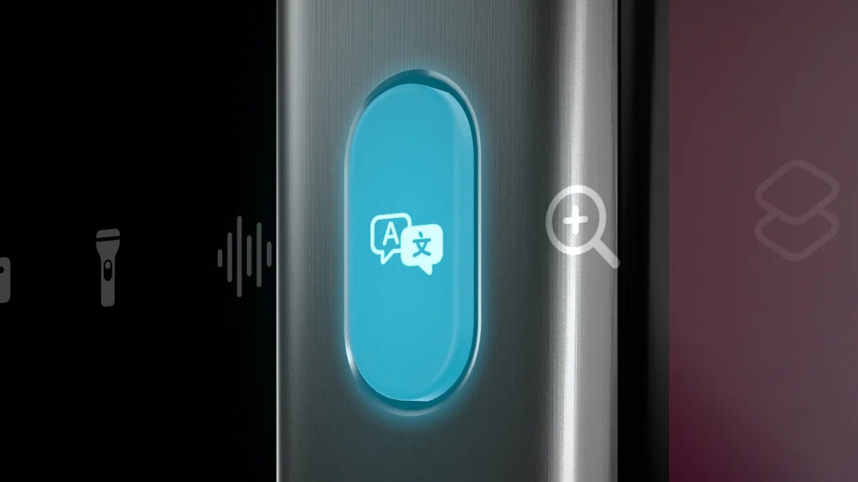 زر الإجراء على iPhone 15 Pro