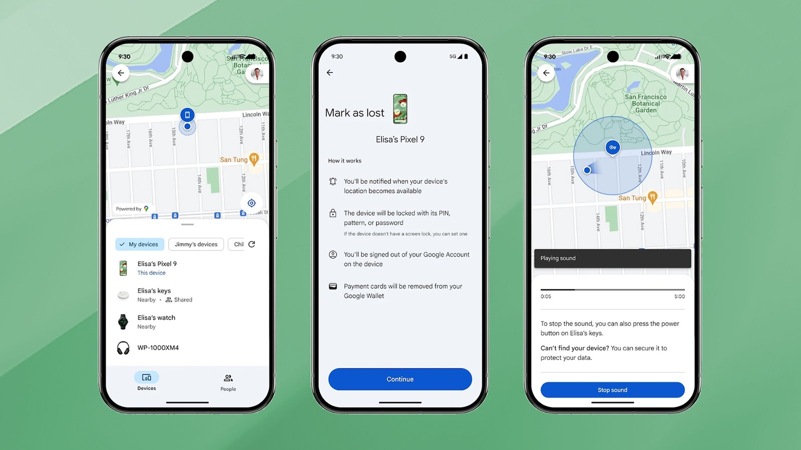 تجد جوجل جهازي على Android