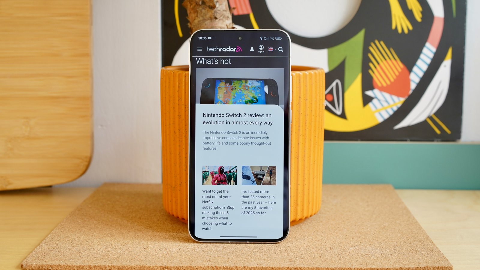 Xiaomi Poco F7 phone from multiple angles showing screen, cameras, and edges