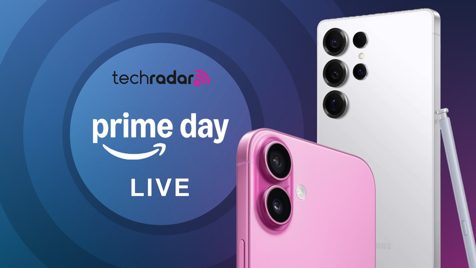 Amazon Prime Day Phone يتعامل مع صورة Hero