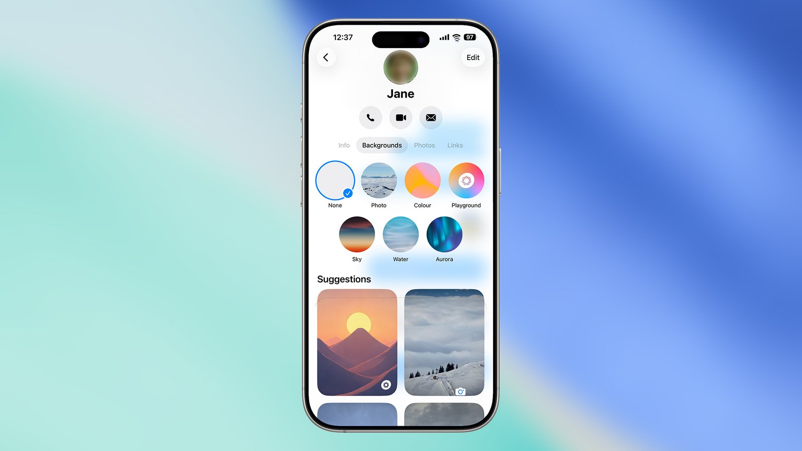iOS 26 رسائل