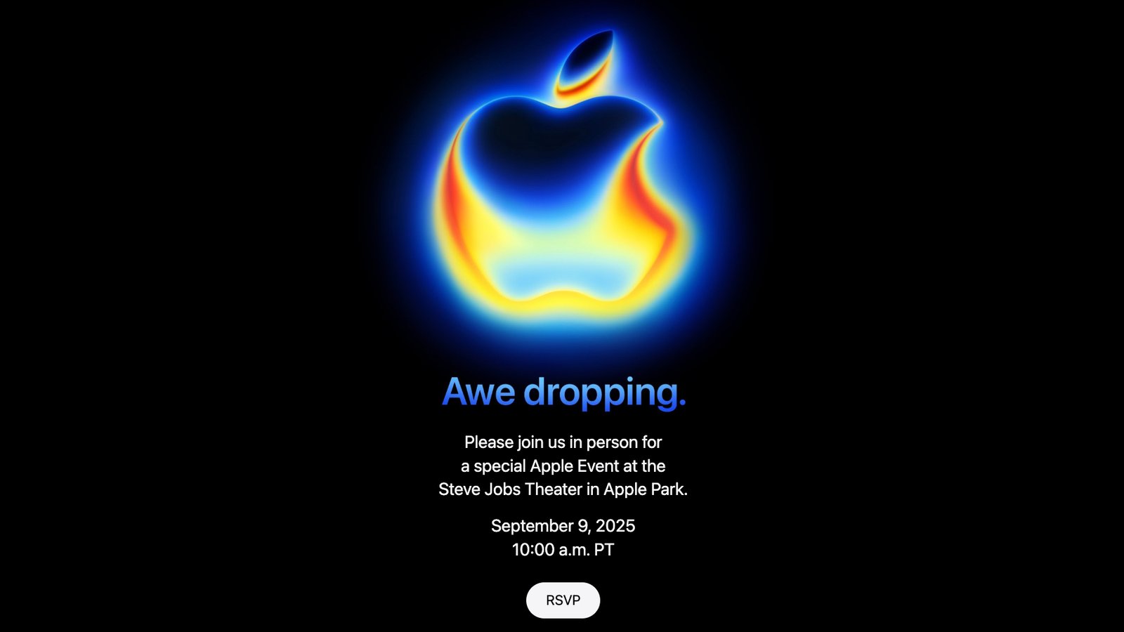 Apple Event September 9 2025 Invite