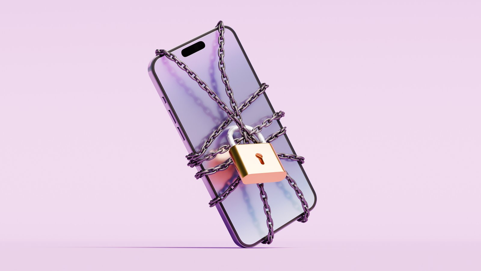 الوردي iPhone بالسلاسل